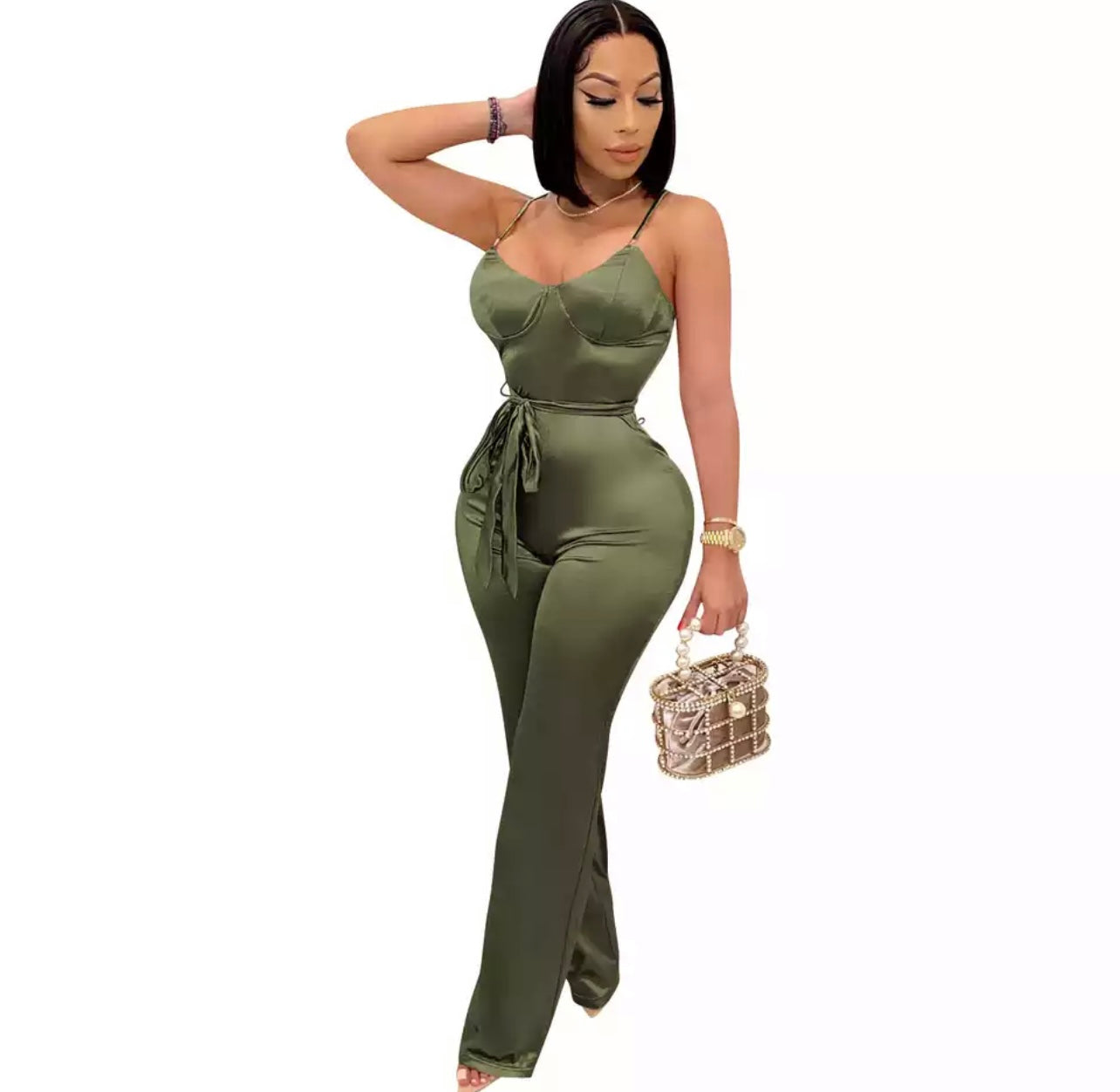 Spaghetti Strap jumpsuit