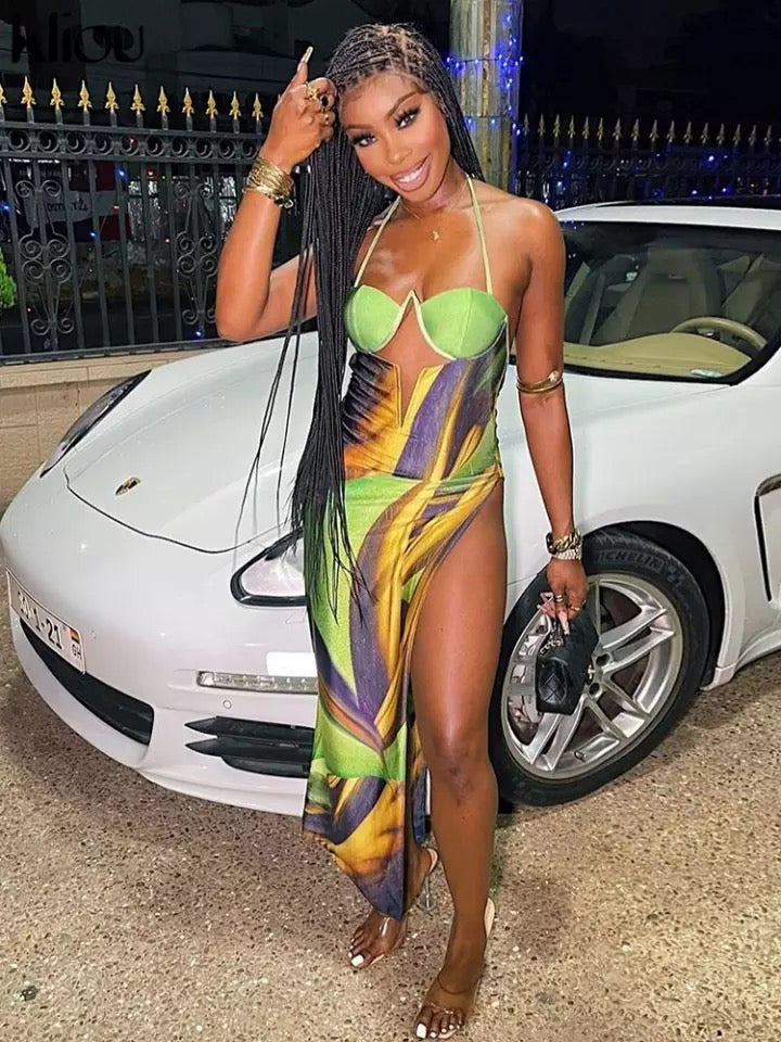 Backless Party Dress