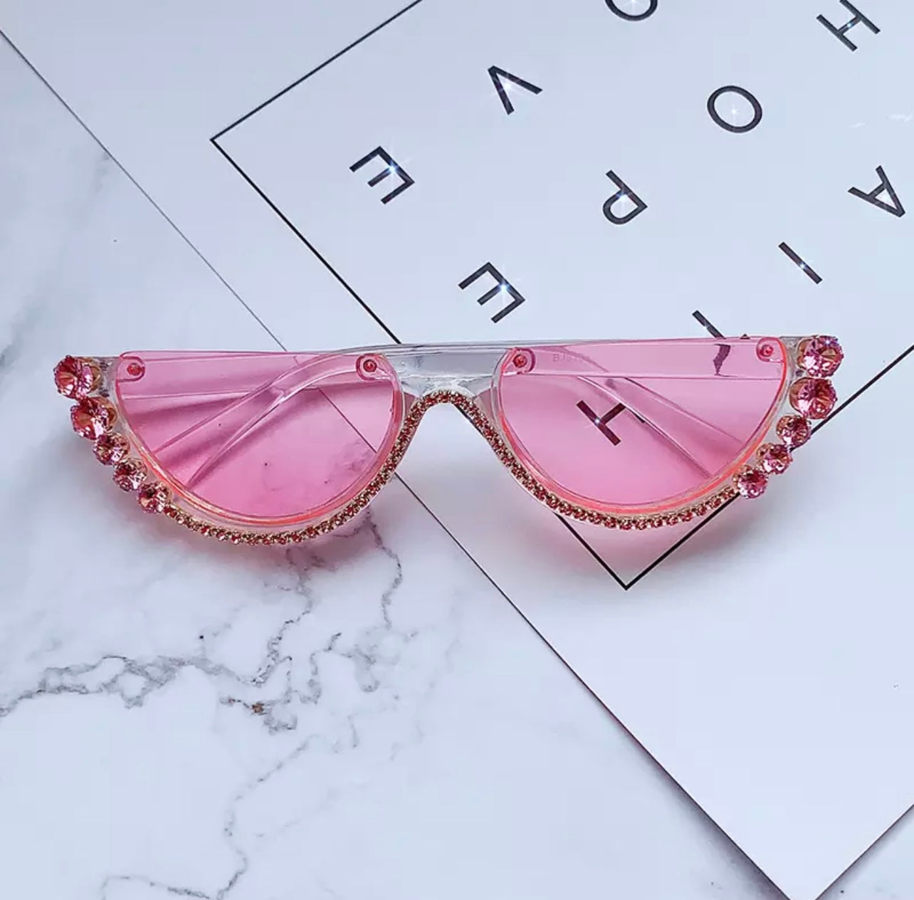 Half Diamond Sunglasses