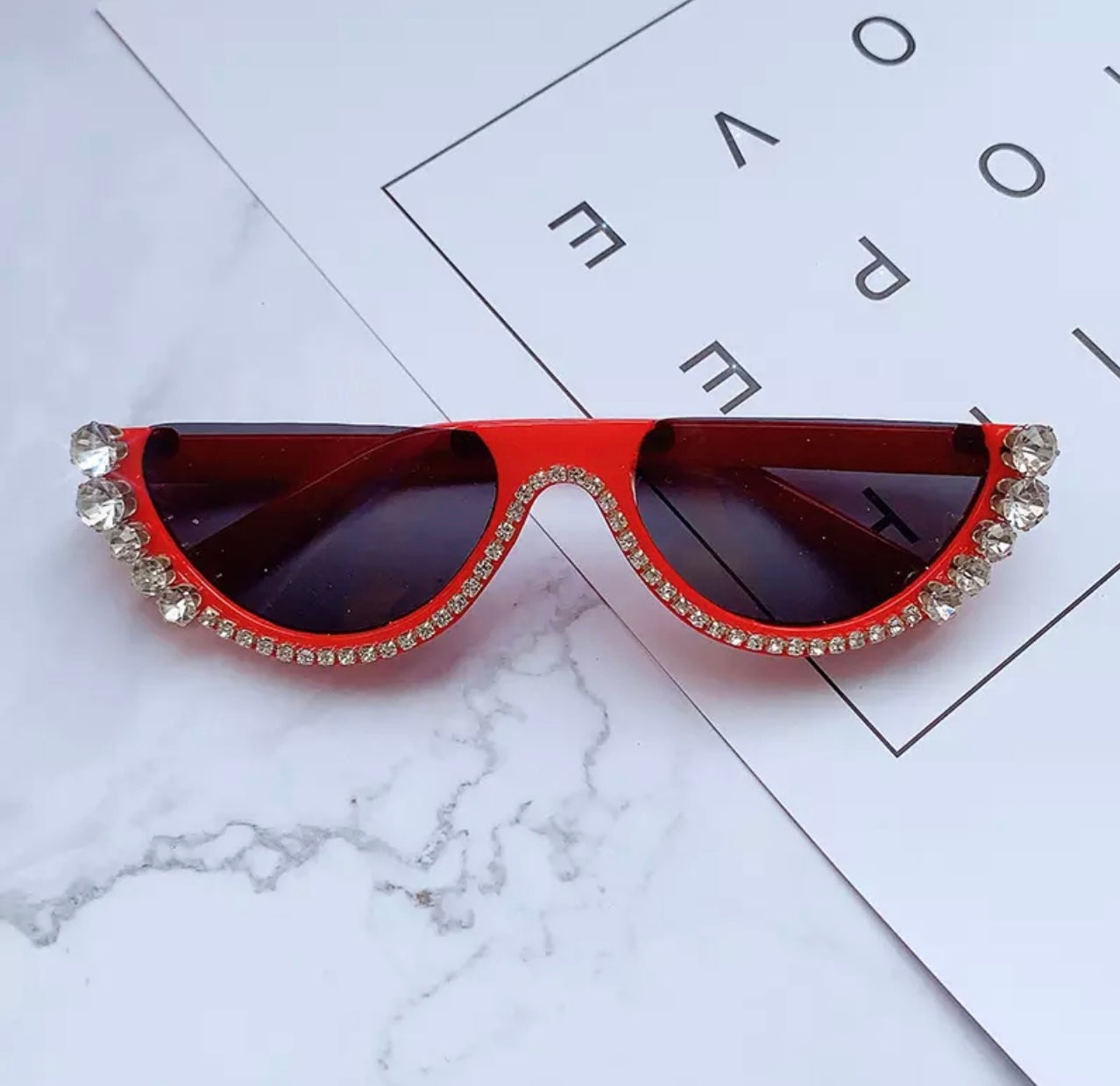 Half Diamond Sunglasses