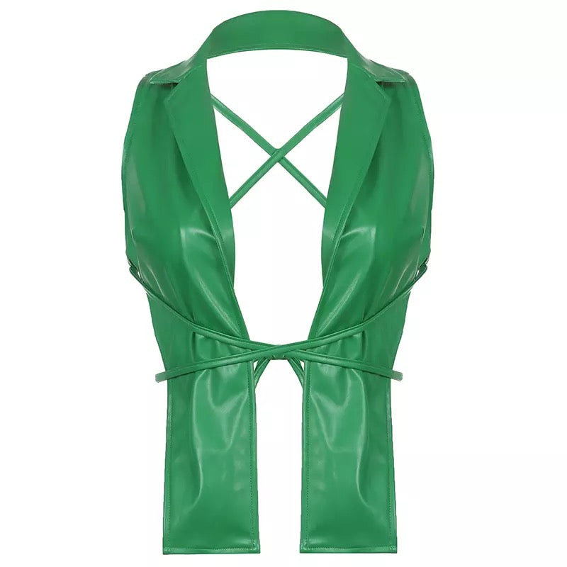 Open Backless Top