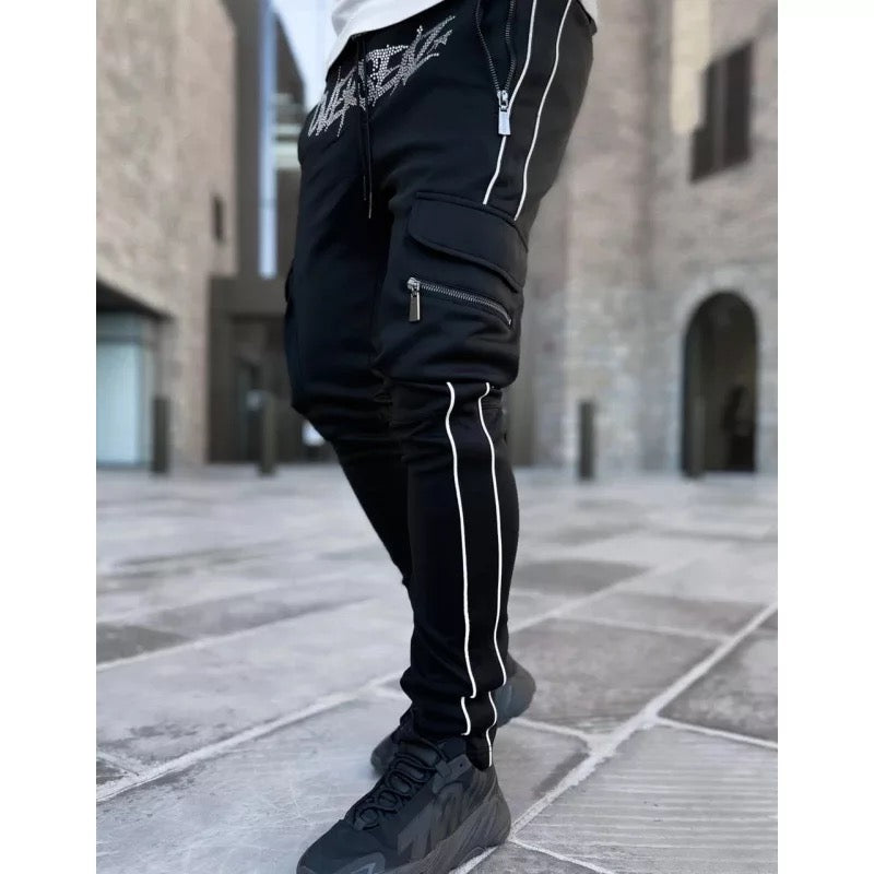 Hip Hop Letter Jogger