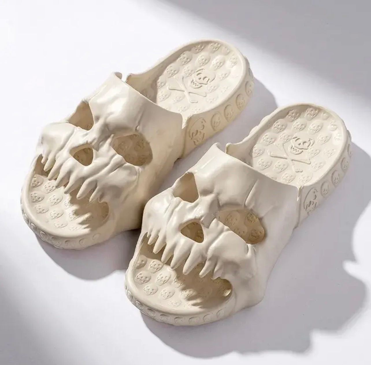Skull Slippers