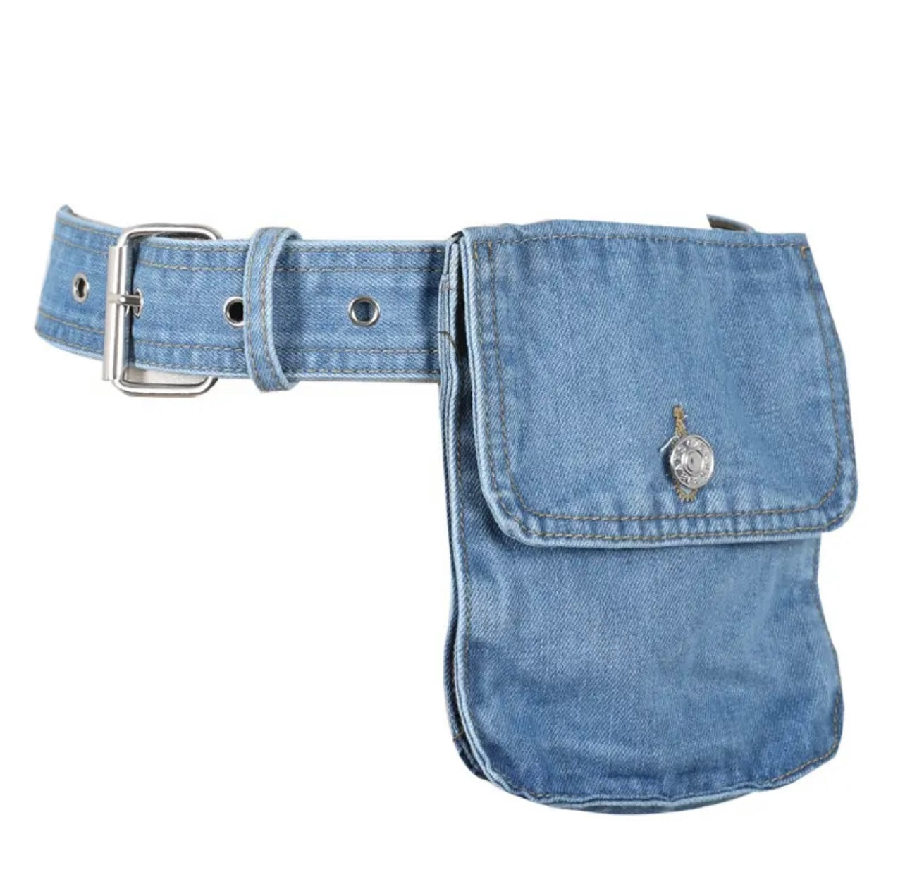1 Pocket Denim Belt