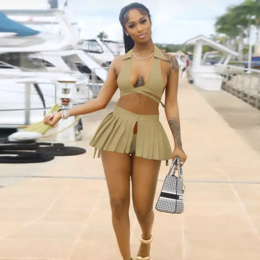 Tennis Skirt Swimsuit