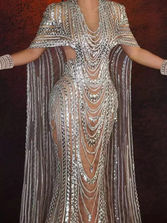 Luxury Long Elegant Dress