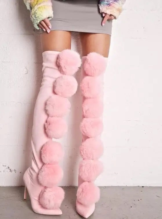 Puff Puff Tall Boots