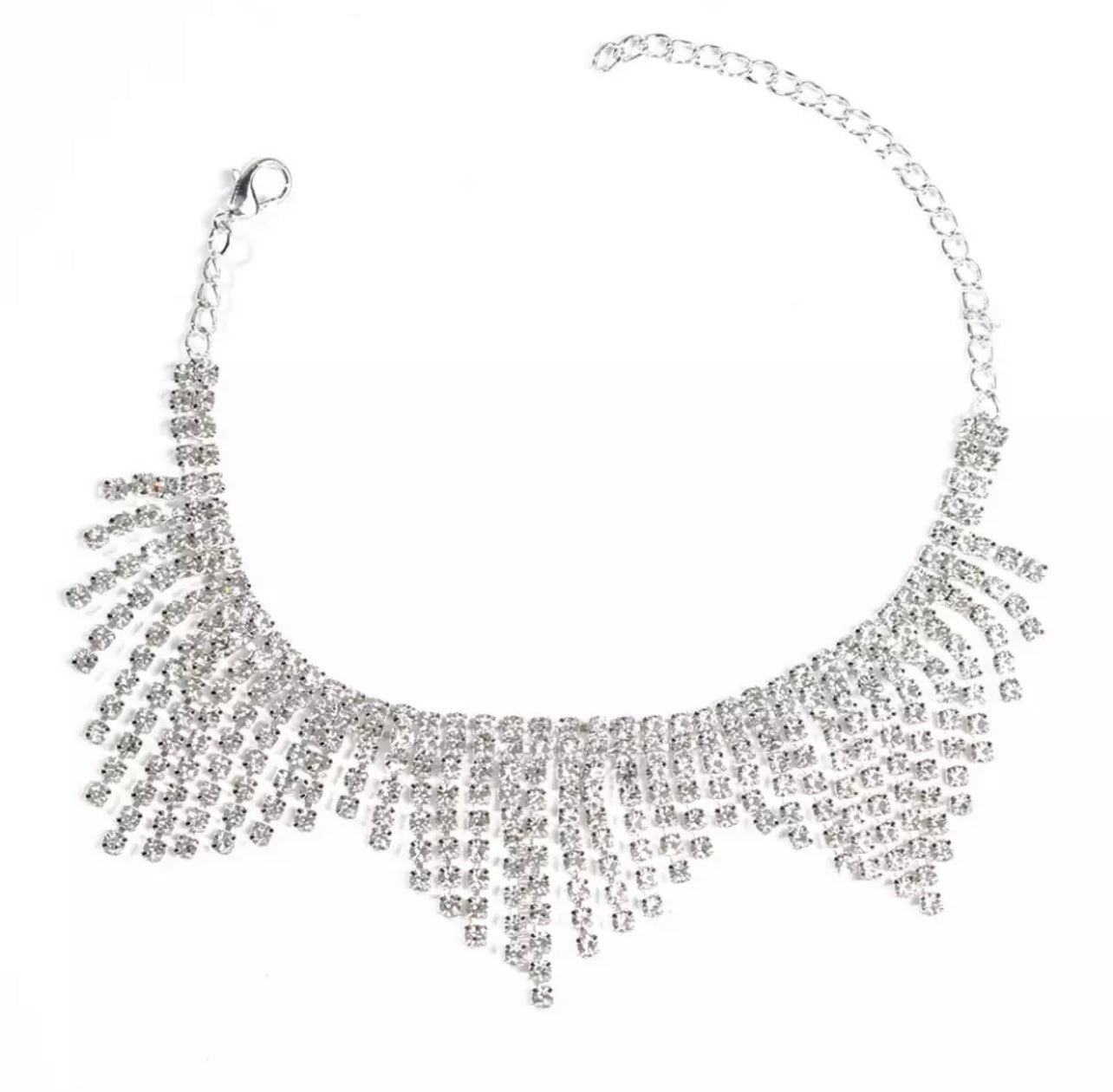 Rhinestones Ankle Chain