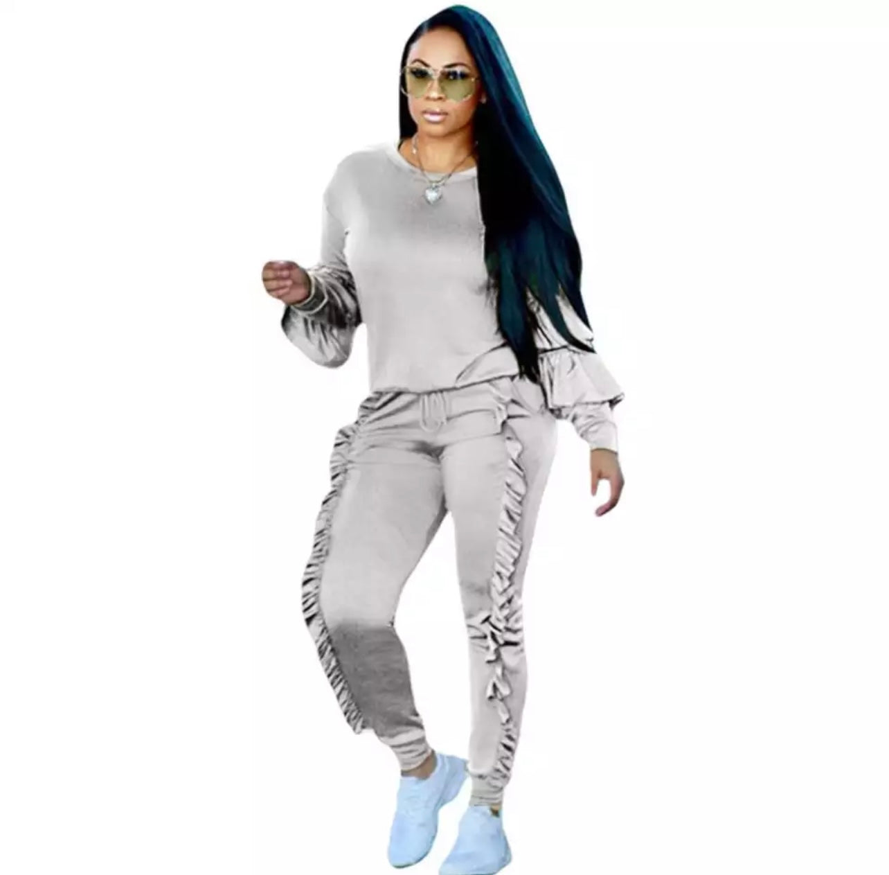 Ruffle Pants Set