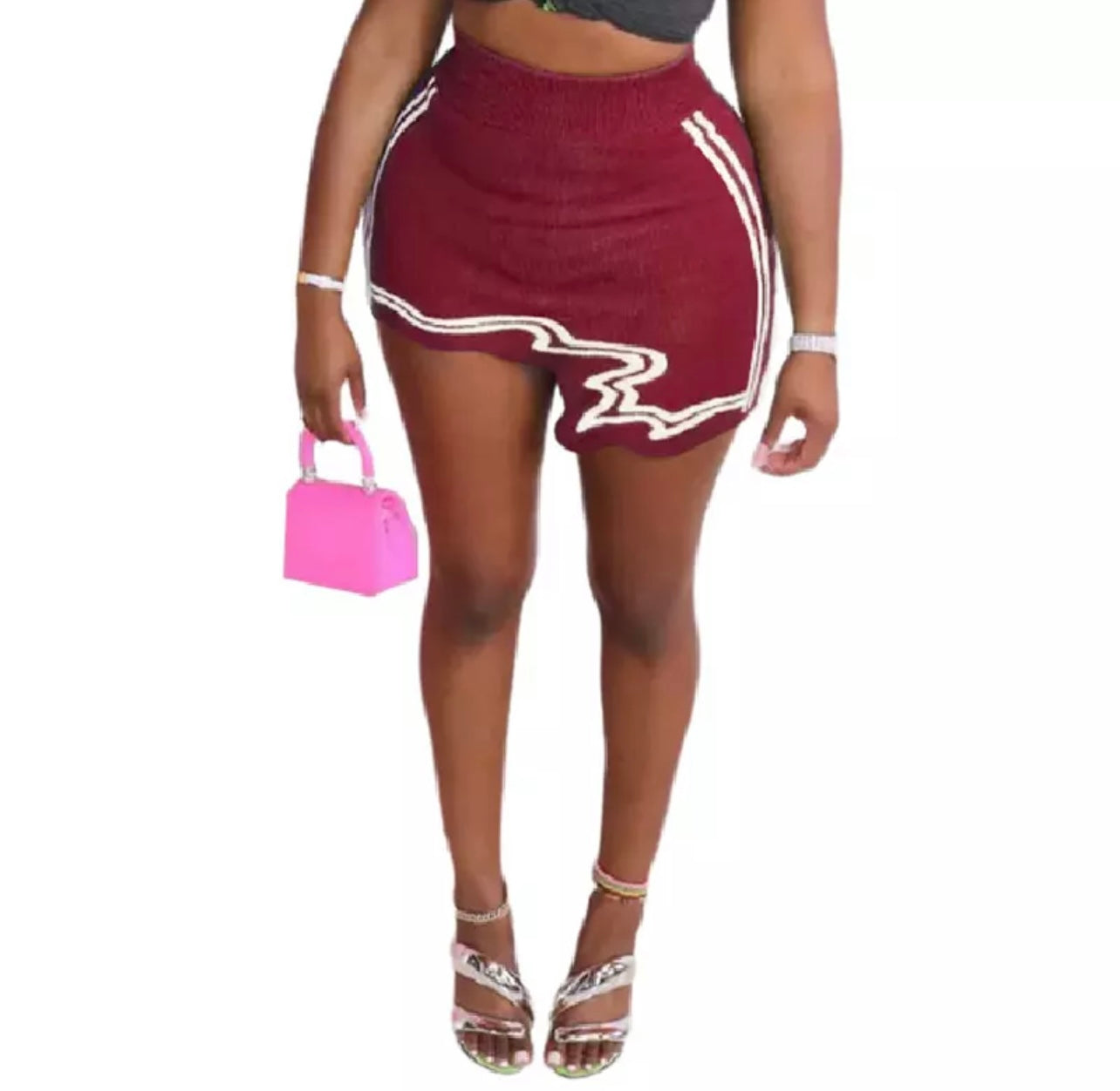 Fashionable Asymmetrical Mini Skirt