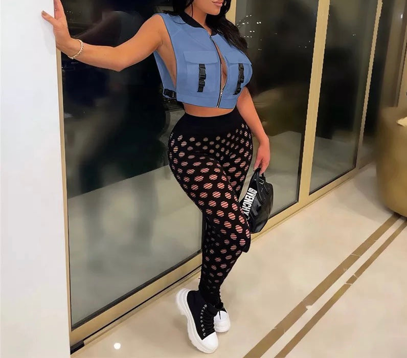 Vest Crop Top