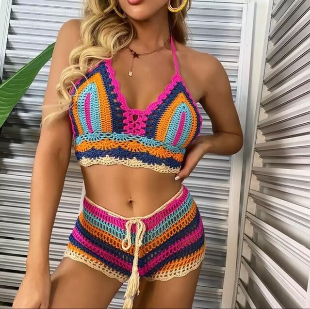 Net 2 Piece Swimwear