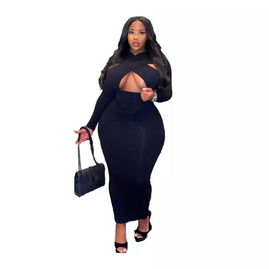 Plus Size Club Wear Dress