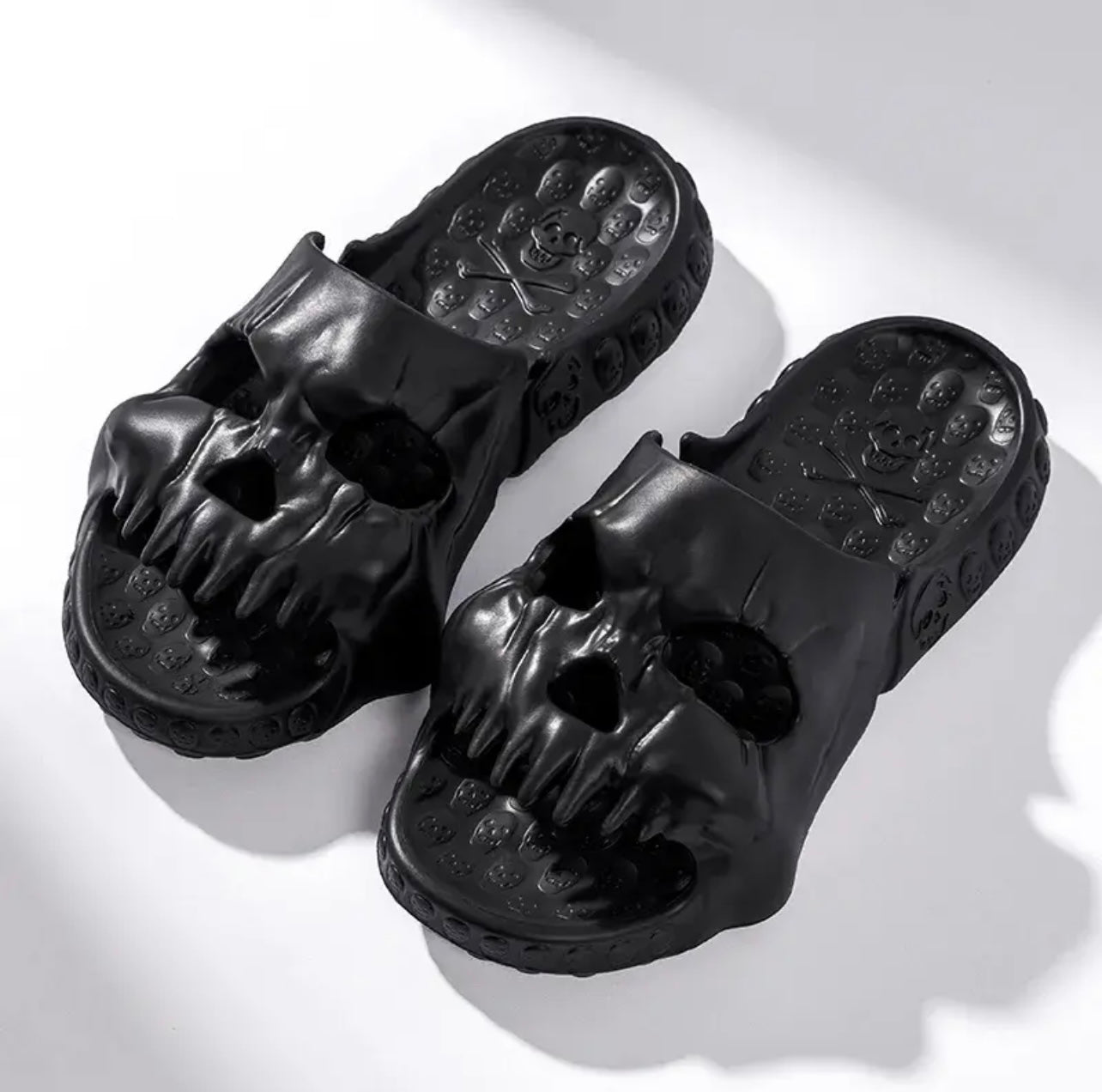 Skull Slippers