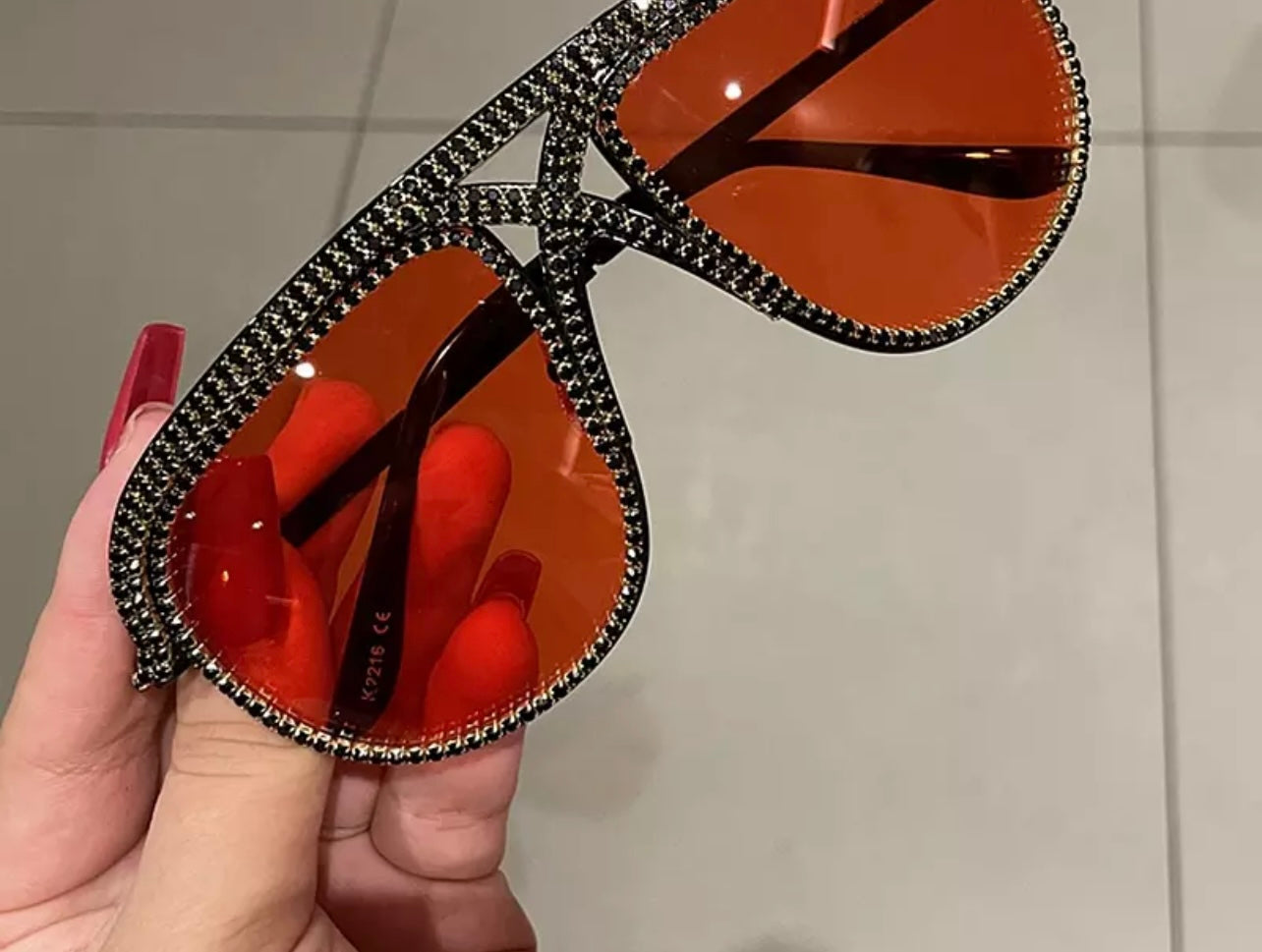 Celebrity Diamond Sunglasses