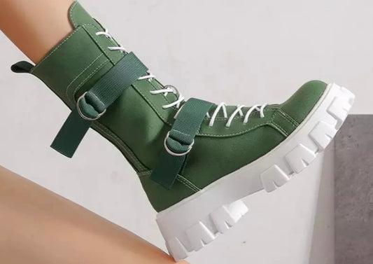Strap Me Down Fashion Boots