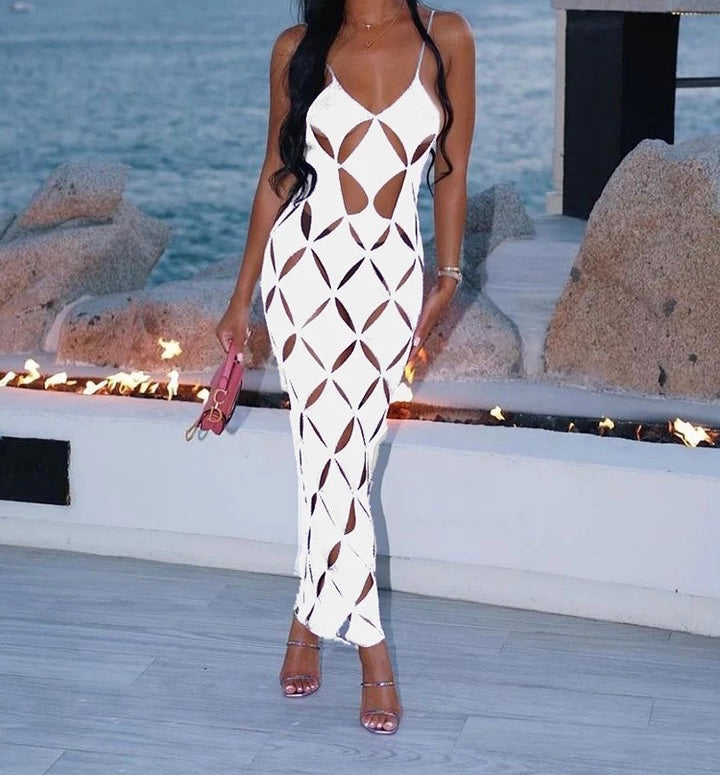 Diamond Shape Maxi Dress
