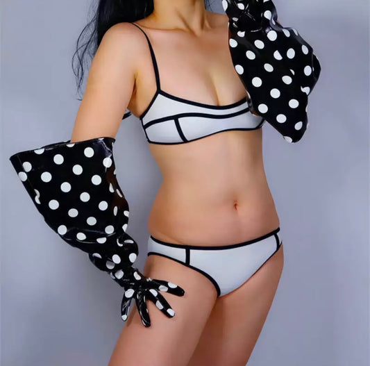 Long Fashionable Gloves