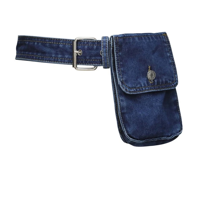 1 Pocket Denim Belt