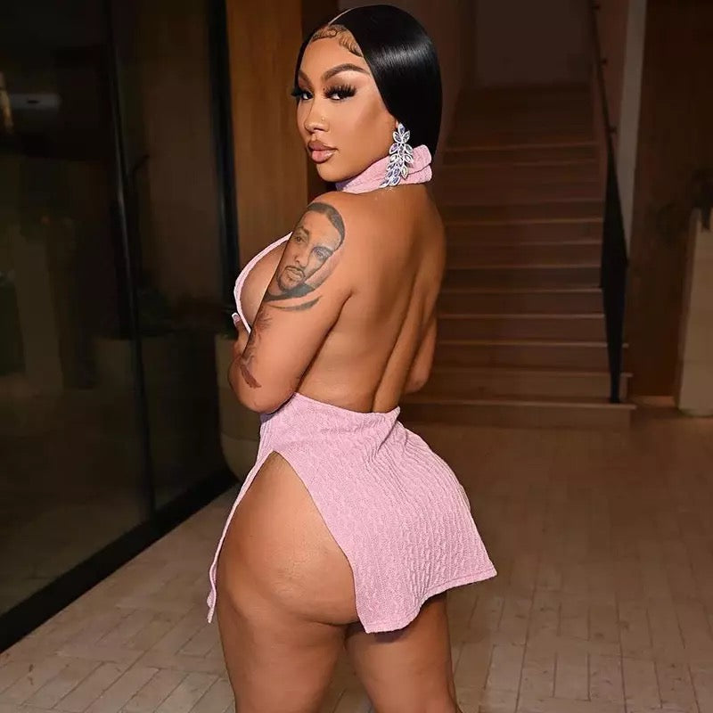 Cut It Out Club Dress