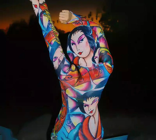 Long Sleeve China Dress