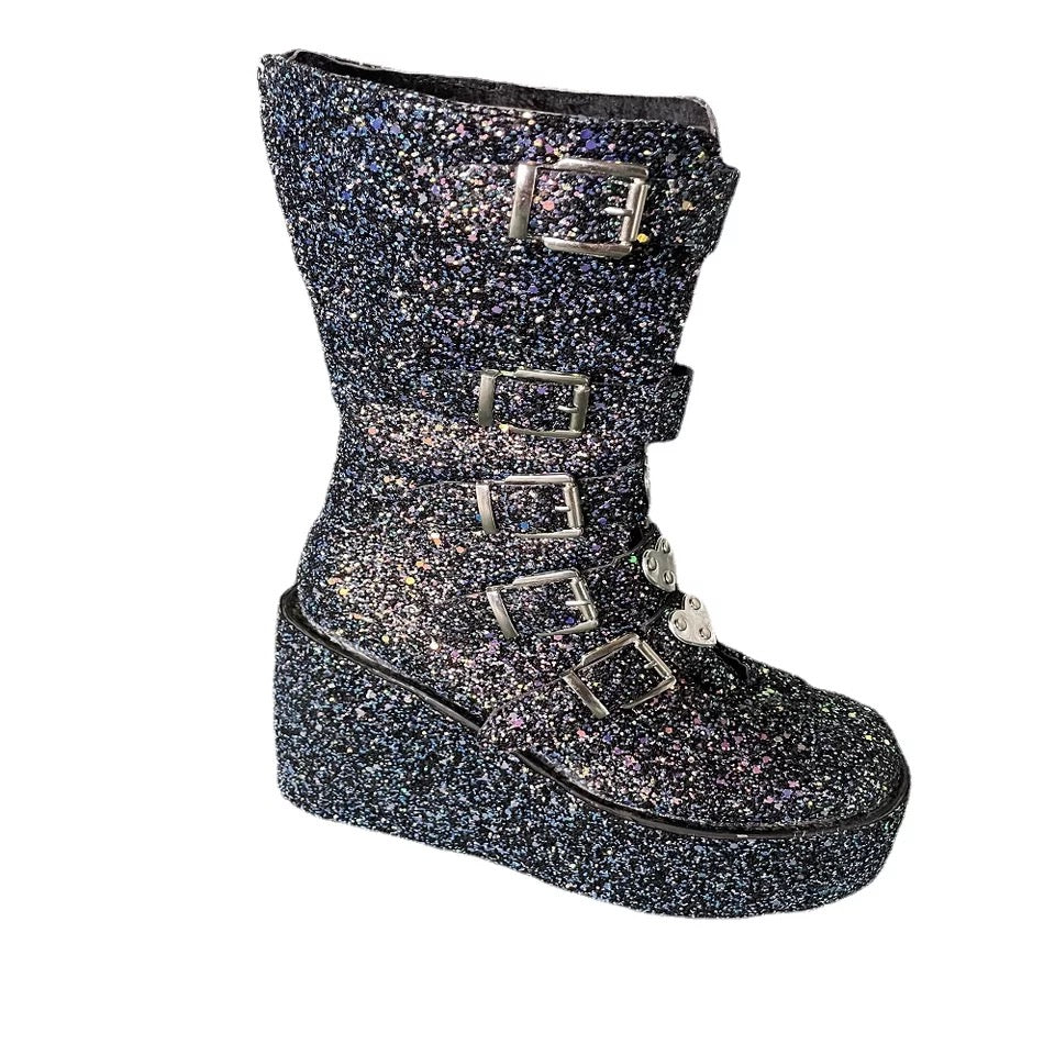 Buckle Me Up Heart Boots