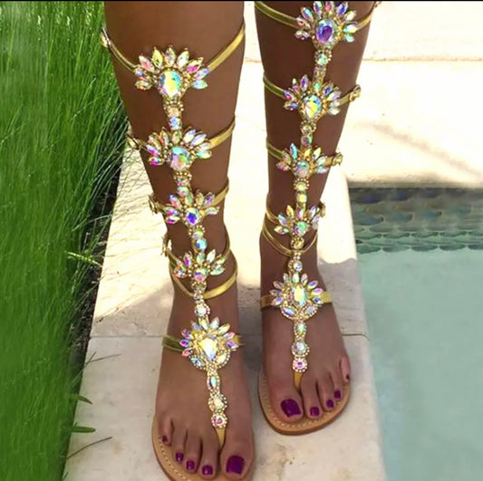 Diamond High Sandals
