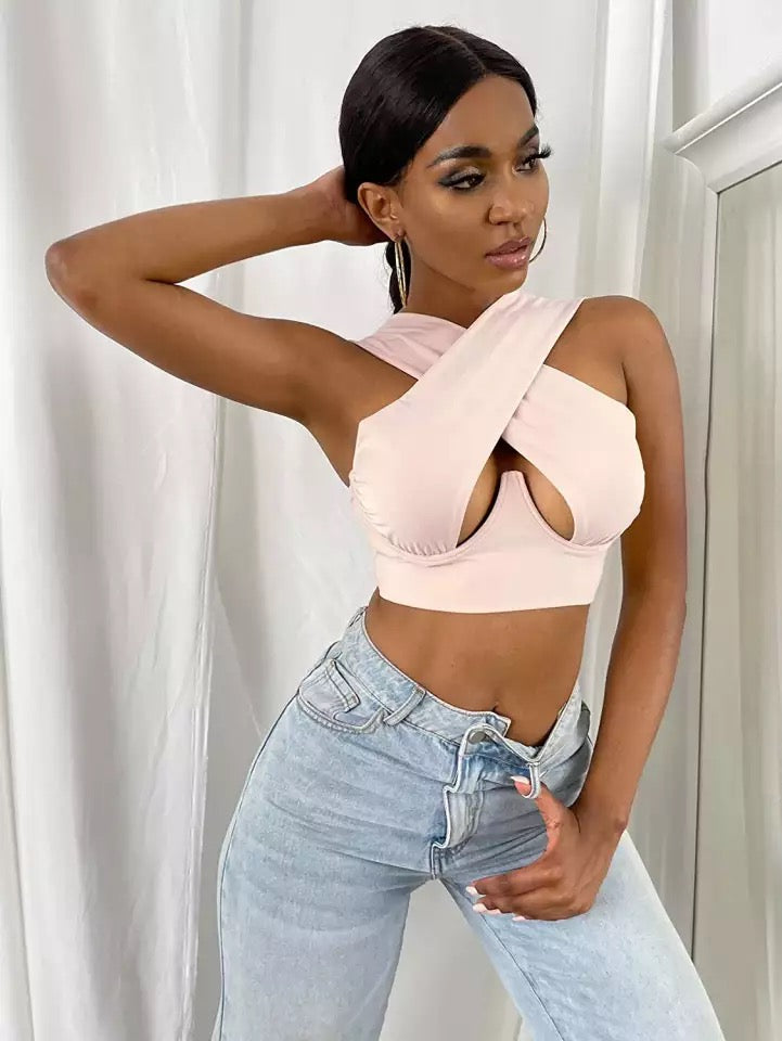 Kriss Cross Crop Top