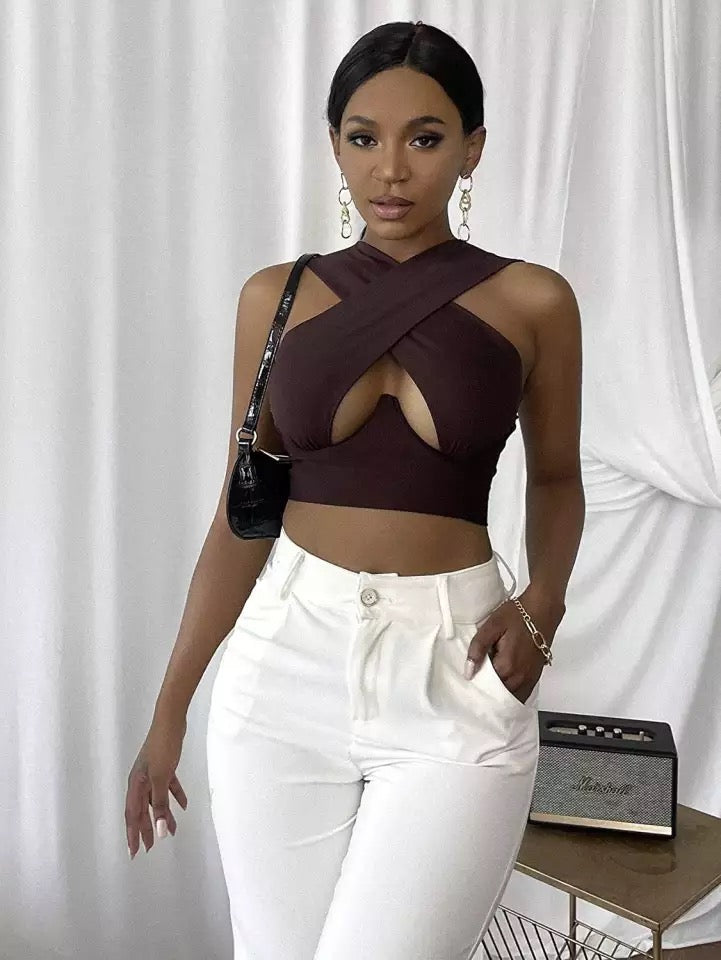 Kriss Cross Crop Top