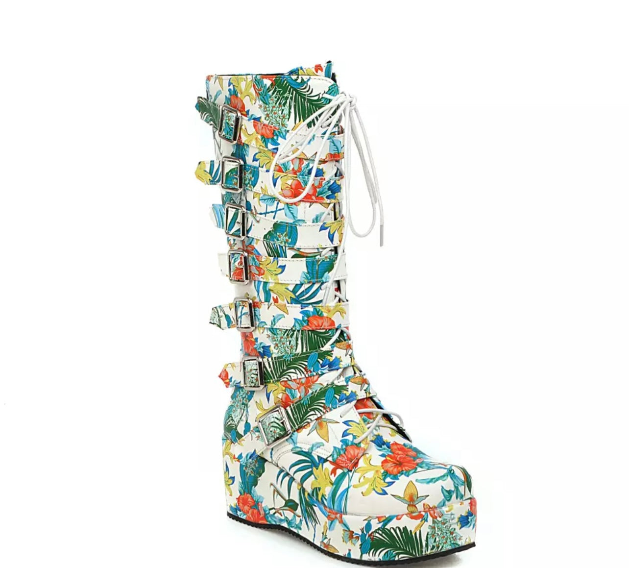 Floral High Retro