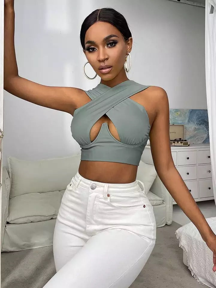 Kriss Cross Crop Top
