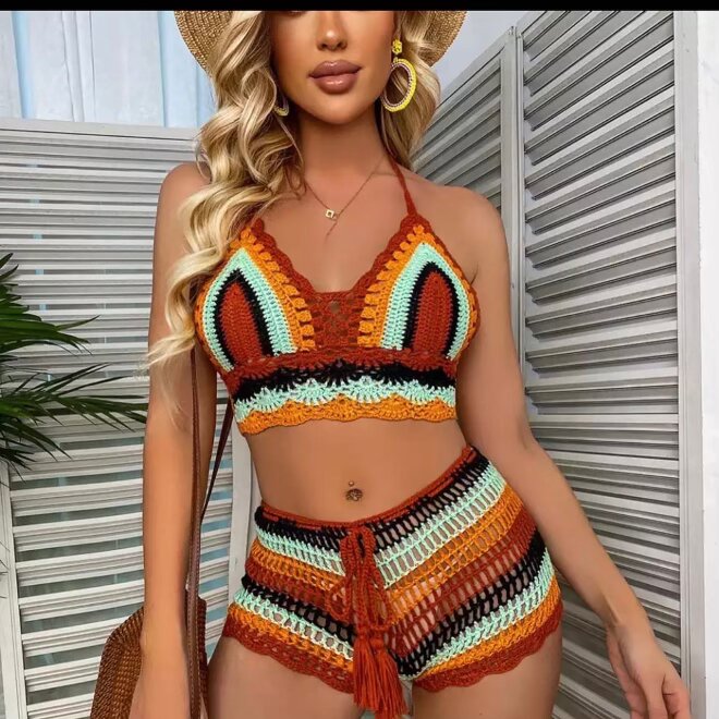 Net 2 Piece Swimwear