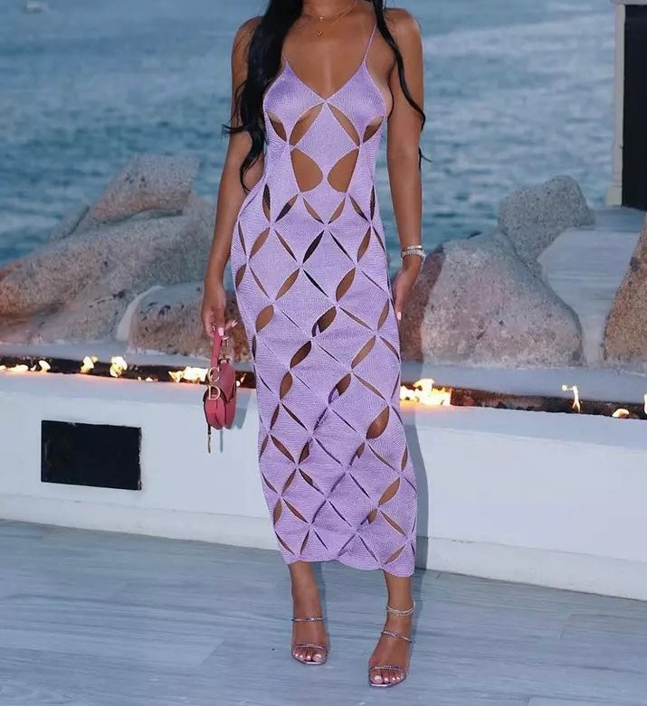 Diamond Shape Maxi Dress
