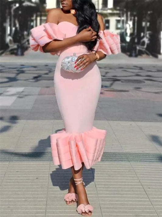 Elegant Pleated Dress