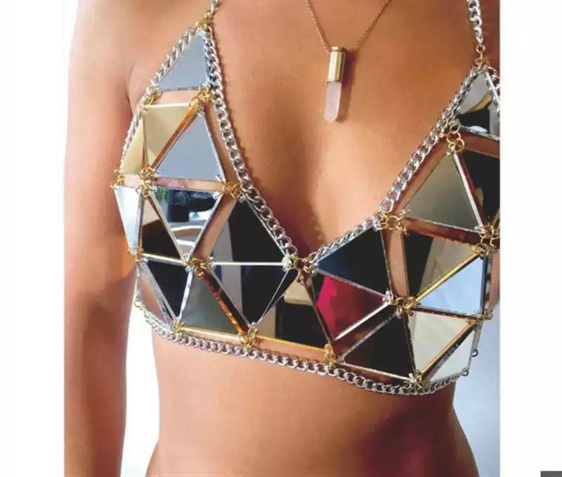 Metallic Diamond Top