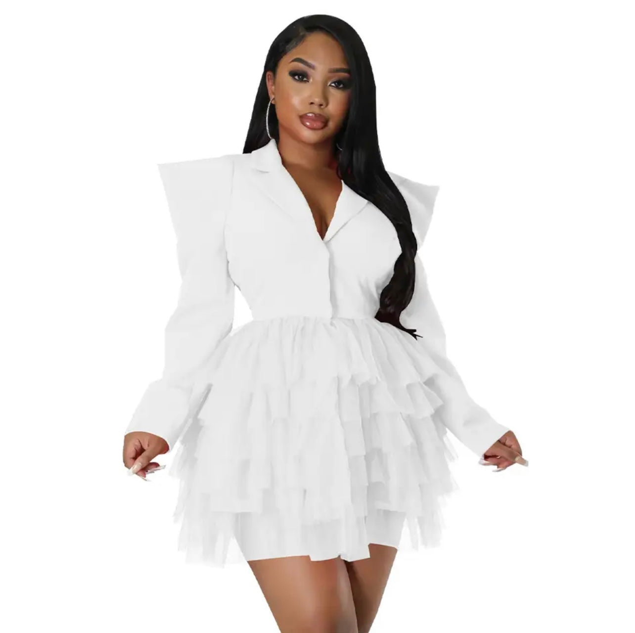 Baby Doll Ruffle Dress