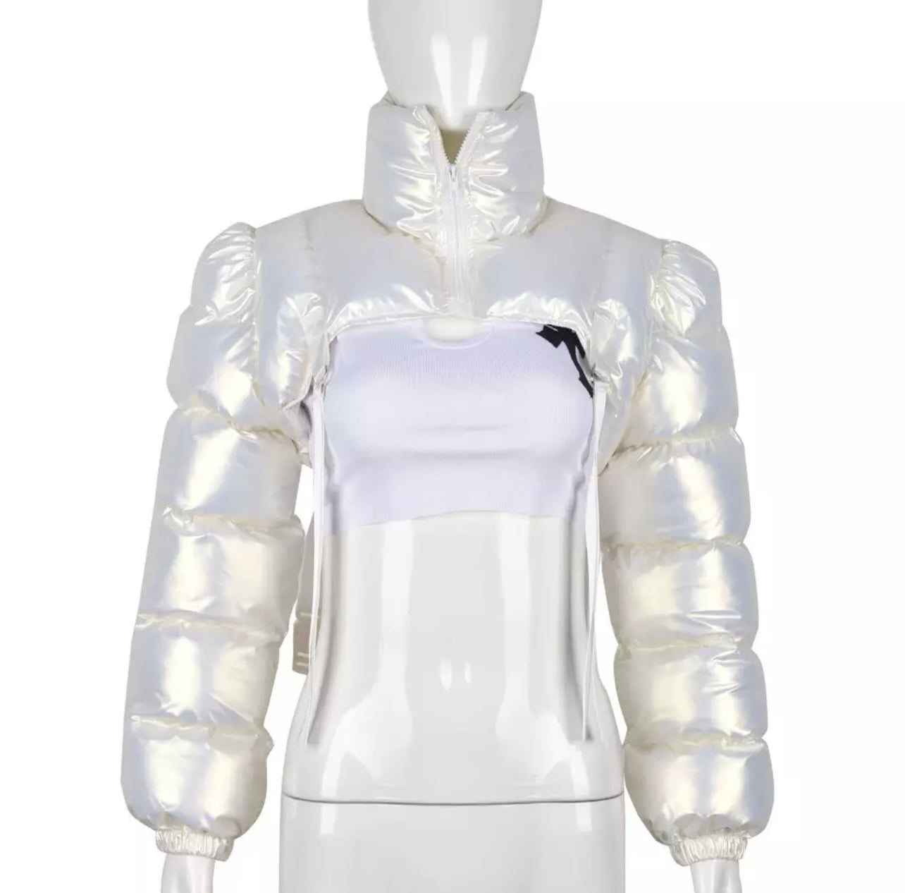 Cut-Out Bubble Jacket