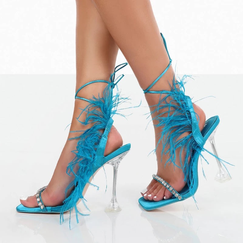 Crystal Glass Heel