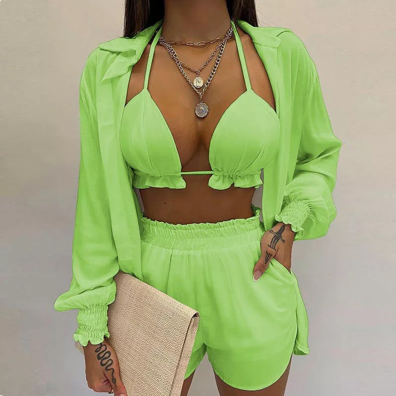 3 Piece Beach Wear