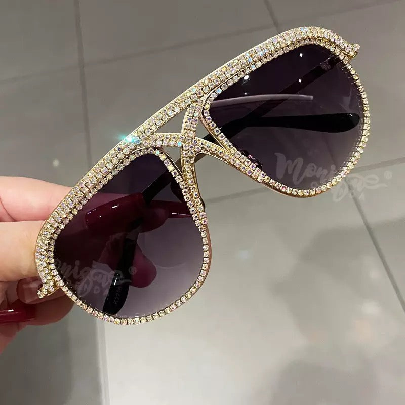 Celebrity Diamond Sunglasses
