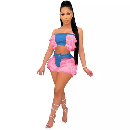 Poppin Out Ruffle Set