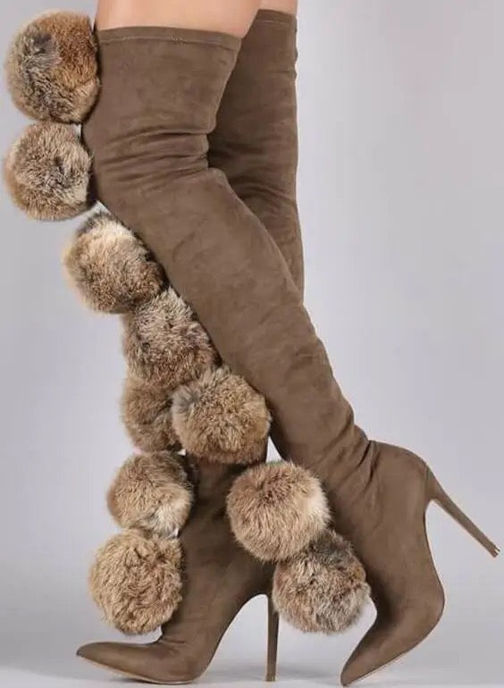 Puff Puff Tall Boots