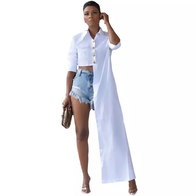 Short/Long Jacket Top