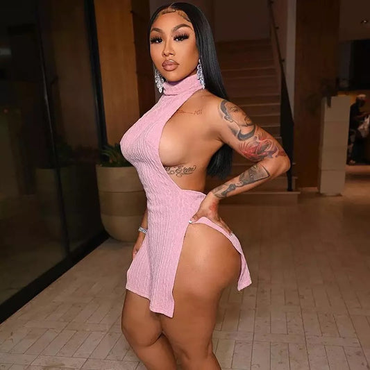 Cut It Out Club Dress