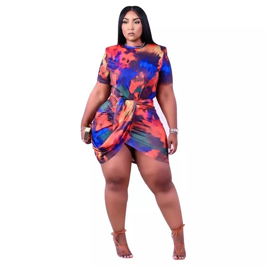 Plus Size Multi Dress