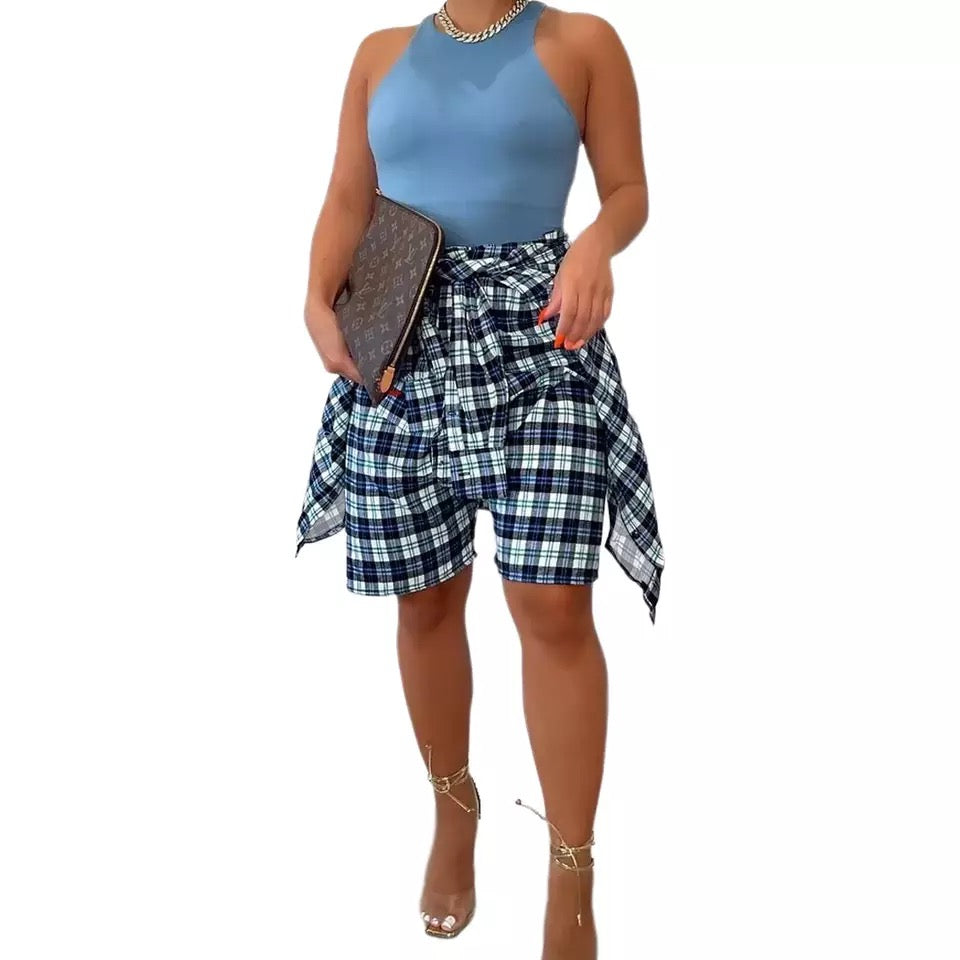 Top Notch Flare Shorts