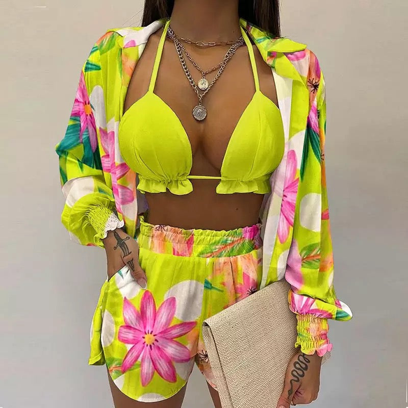 3 Piece Beach Wear