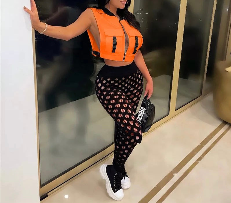 Vest Crop Top