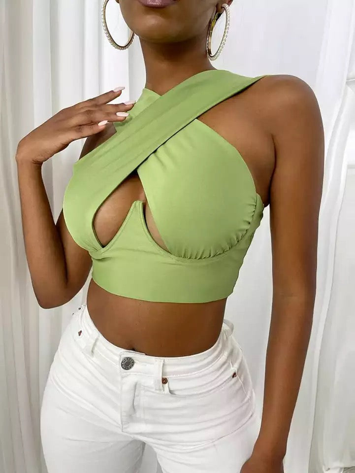 Kriss Cross Crop Top