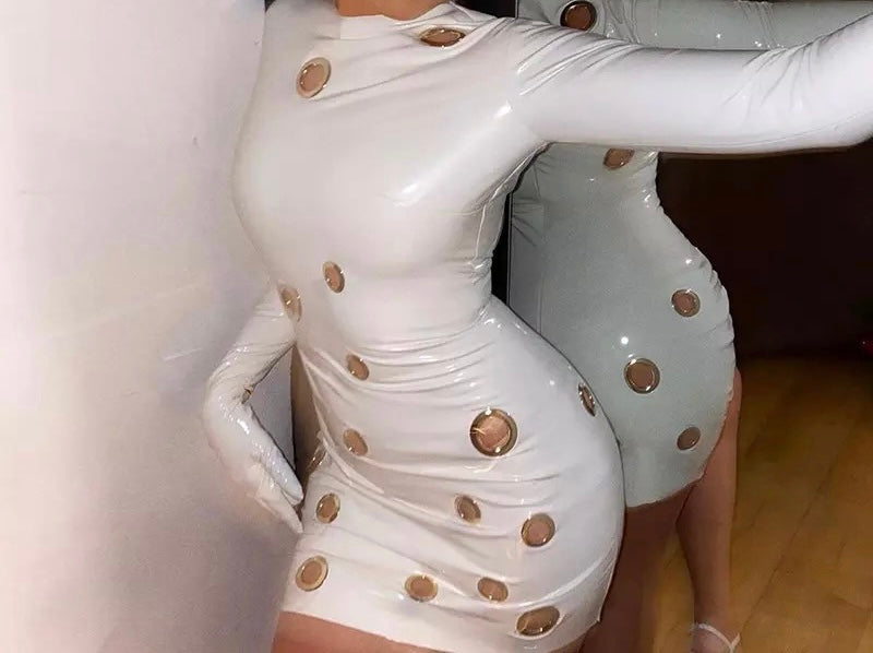 Hole Me Down Dress